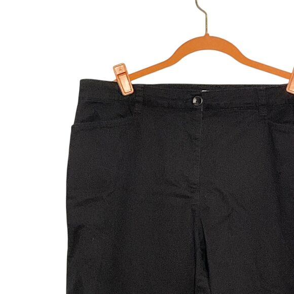 Karen Scott Women's Black Capri Pants Size 14 - Picture 5 of 12